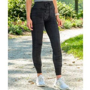 Agogie 20+ Resistance Pants Solid Black Size Medium